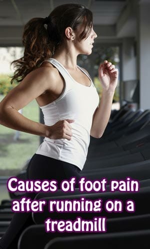 heel pain after running on treadmill