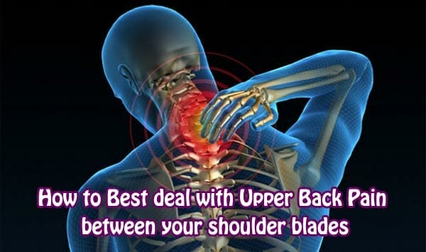 spine pain between shoulder blades