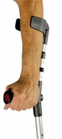 Forearm crutches are one of the best crutches for long term use