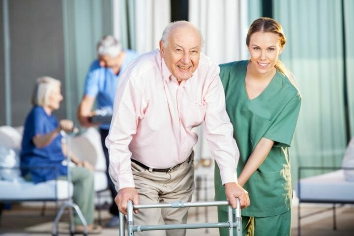 Mobility aids in nursing home
