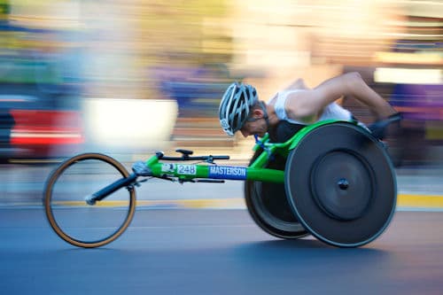 racing wheelchair